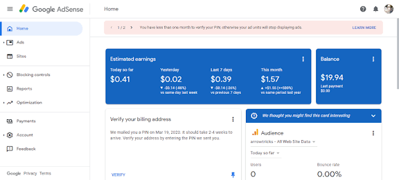 Pin-Verified Adsense